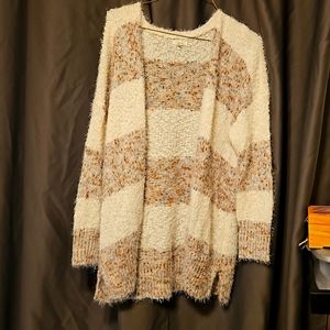 Maurices brown and white sweater 2x